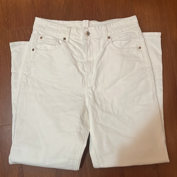 H&M straight leg white jeans - Picture 5 of 5